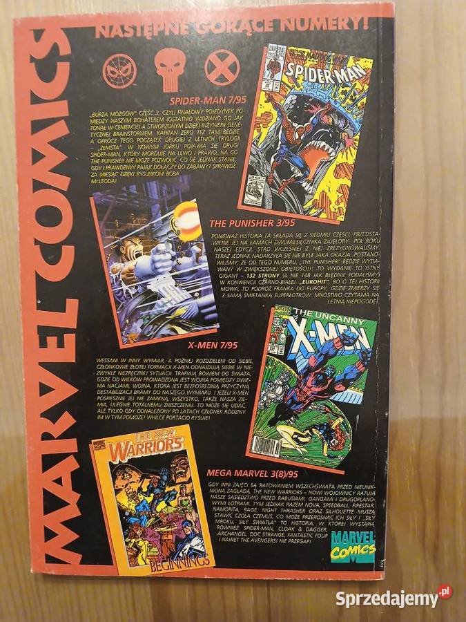 The Punisher Marvel TmSemic 395 stary komiks