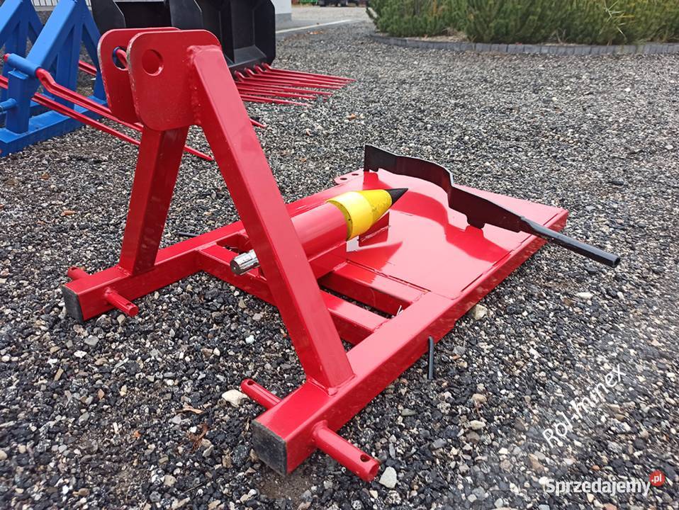 Solidna ŁUPARKA Świdrowa Świder Rębak do klocków Świdnik