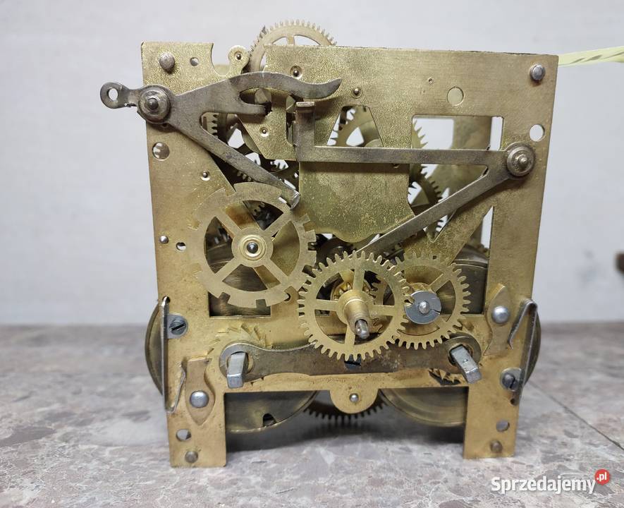 M149 Mechanizm starego zegara ściennego Mauthe Tczew sprzedam