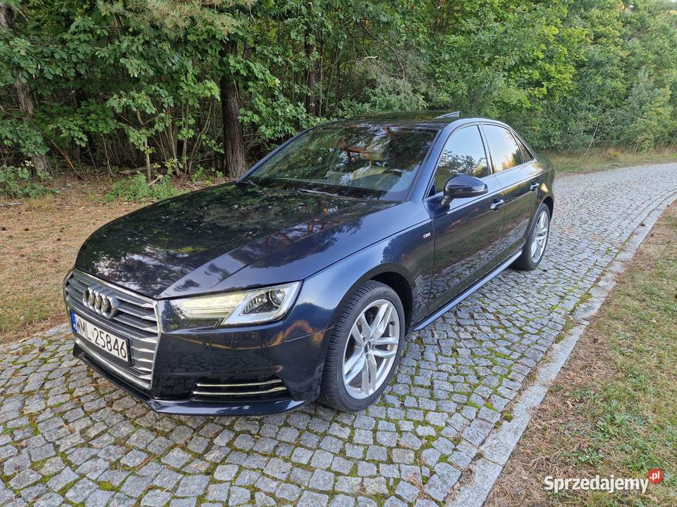 Audi A4 b9 20 TFSI mazowieckie Mława