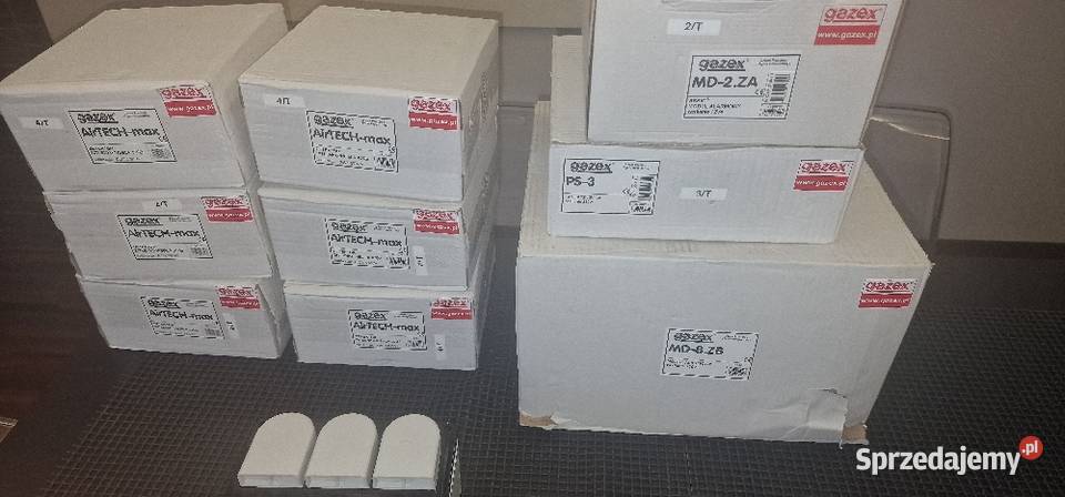 GAZEX system detektorów
dwutlenku co2 modut Łomianki sprzedam