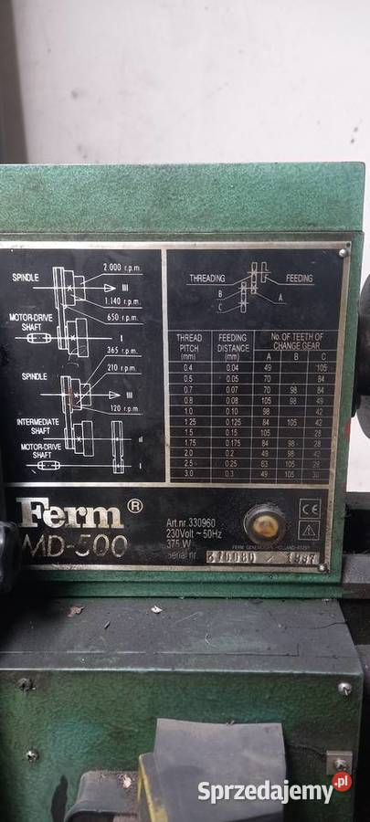 Tokarka mini tokarka Pozostałe Włodawa