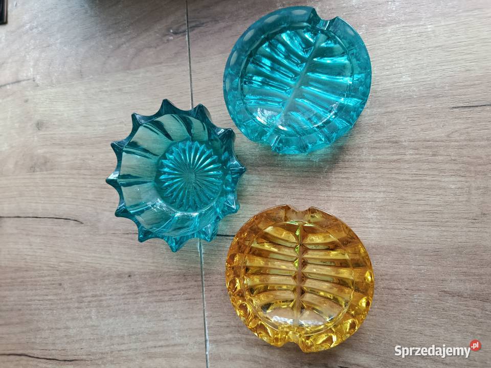 Popielniczki Ząbkowice 2 sztuki i miseczka Pozostałe zachodniopomorskie Choszczno