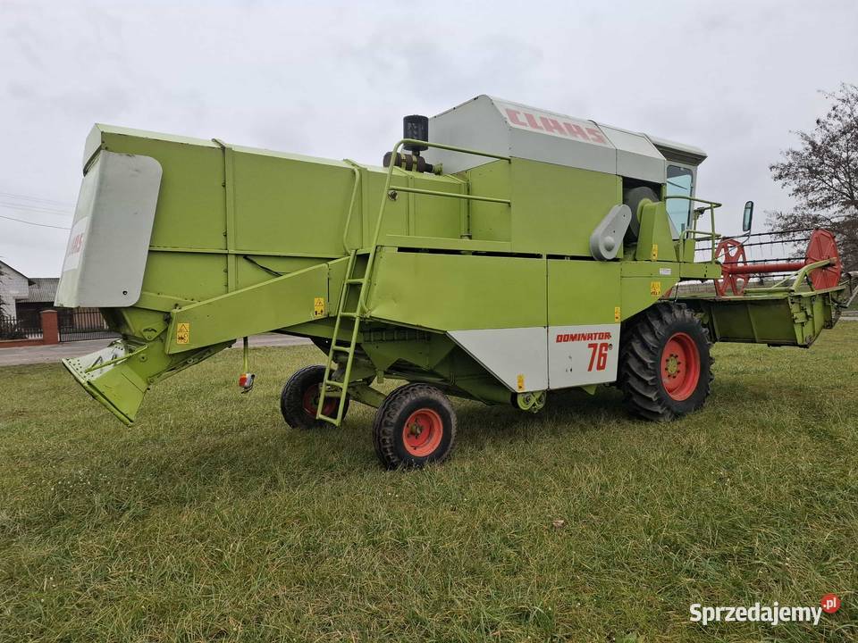 Kombajn Claas Dominator 76 Zbożowe Zbożowe mazowieckie Skaryszew
