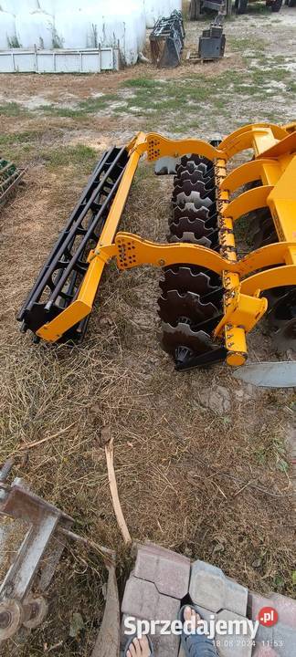 Brona talerzowa staltech 3 m nieuszkodzony Brony Worowice