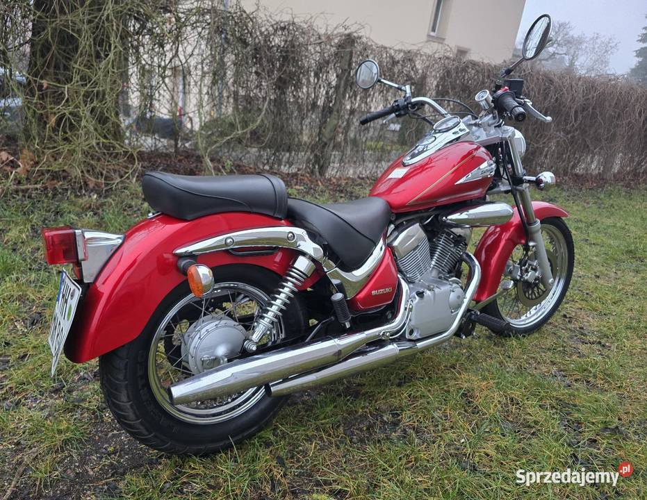 Suzuki Intruder 125 V2 z Niemiec na katB lubuskie Gorzów Wielkopolski