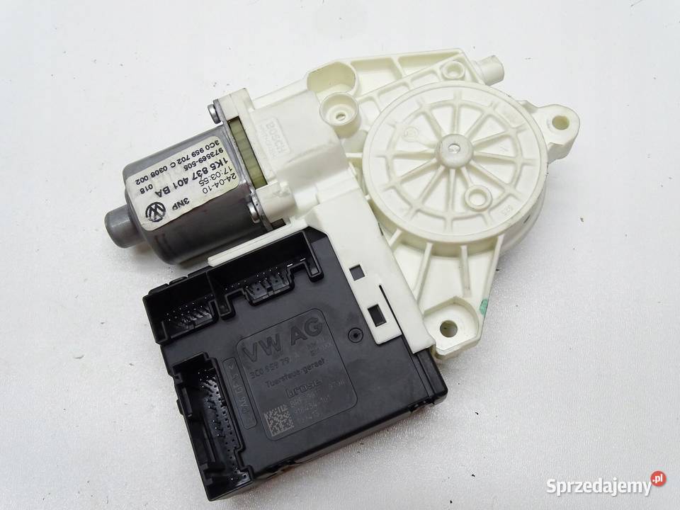 SILNICZEK SZYBY LEWY PRZÓD PRZEDNI VW GOLF VI Wyposażenie elektryczne