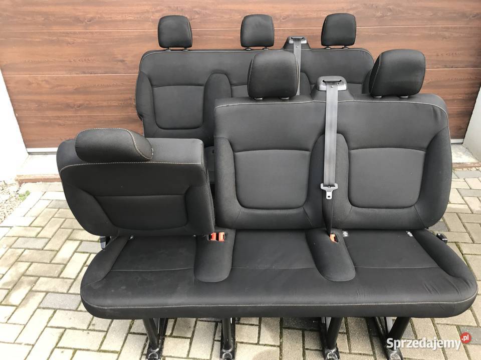 Komplet Foteli Trafic Vivaro Kanapa Fotel małopolskie Ponikiew