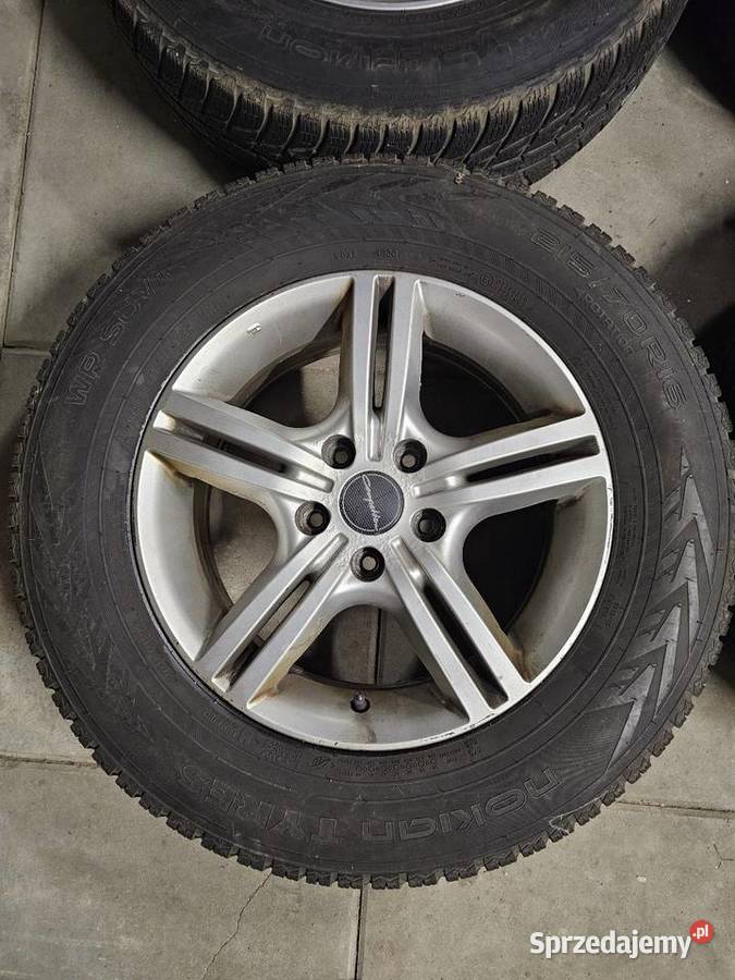 4 koła alu 16 rozstaw śrub 5x1143 65JJx16 H2 śląskie Czechowice-Dziedzice
