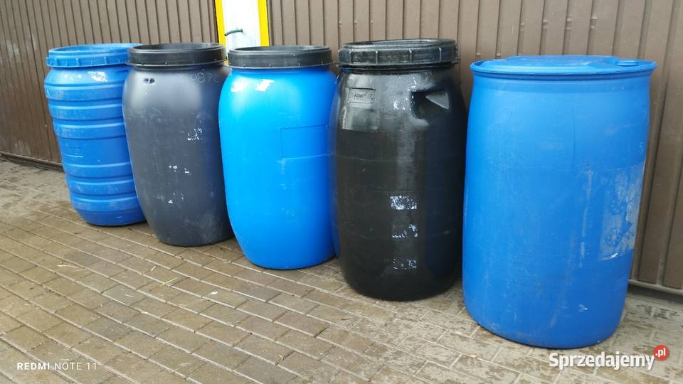 Beczki plastikowe 220 litrów na deszczówkę inne warmińsko-mazurskie Giżycko