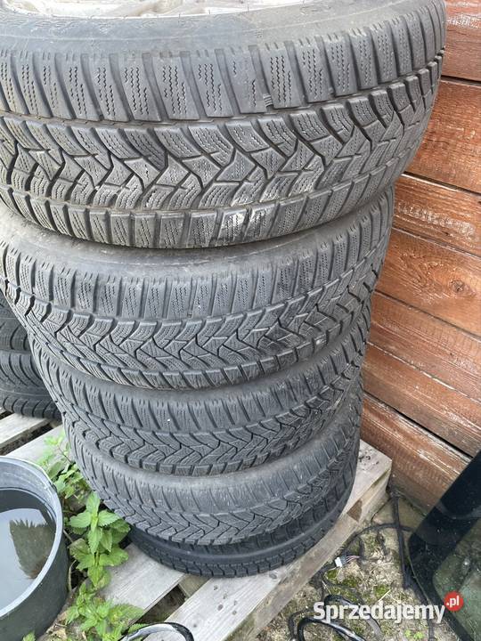 Koła e46 z oponami zimowymi aluminiowe