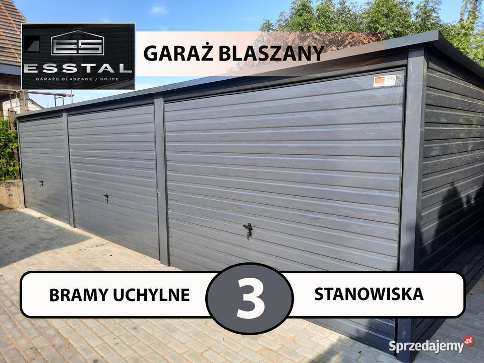 175 Garaże Blaszane Grafit Magazyny Kojce Wiaty mazowieckie Piaseczno