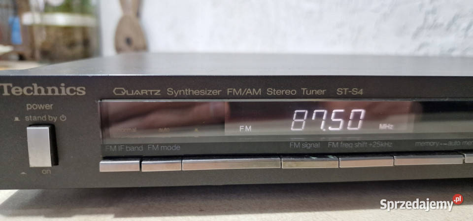 Tuner adio cyfrowe Technics STS4 ST S4 tuner Radioodtwarzacze Międzychód