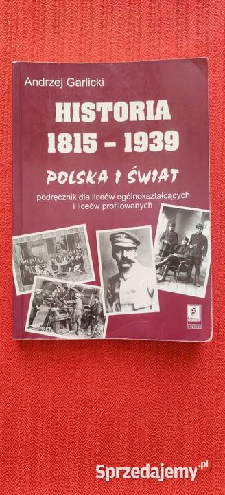 Historia 1814 1939 Polska i świat