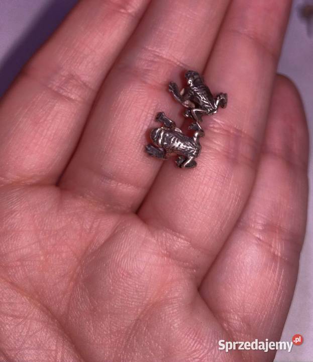 Kolczyki ŻABA żabki wysyłka