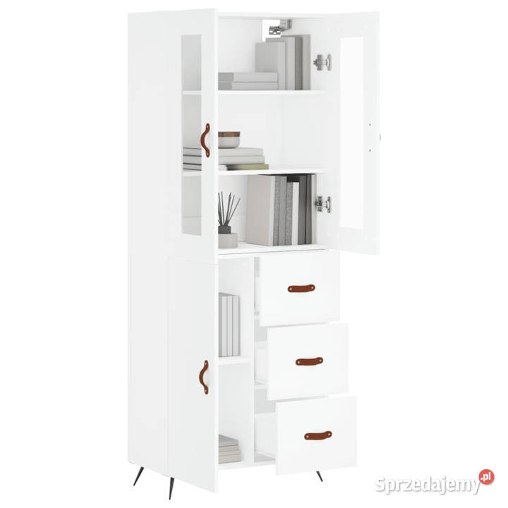 Witrynka biała 695x34x180 materiał Warszawa