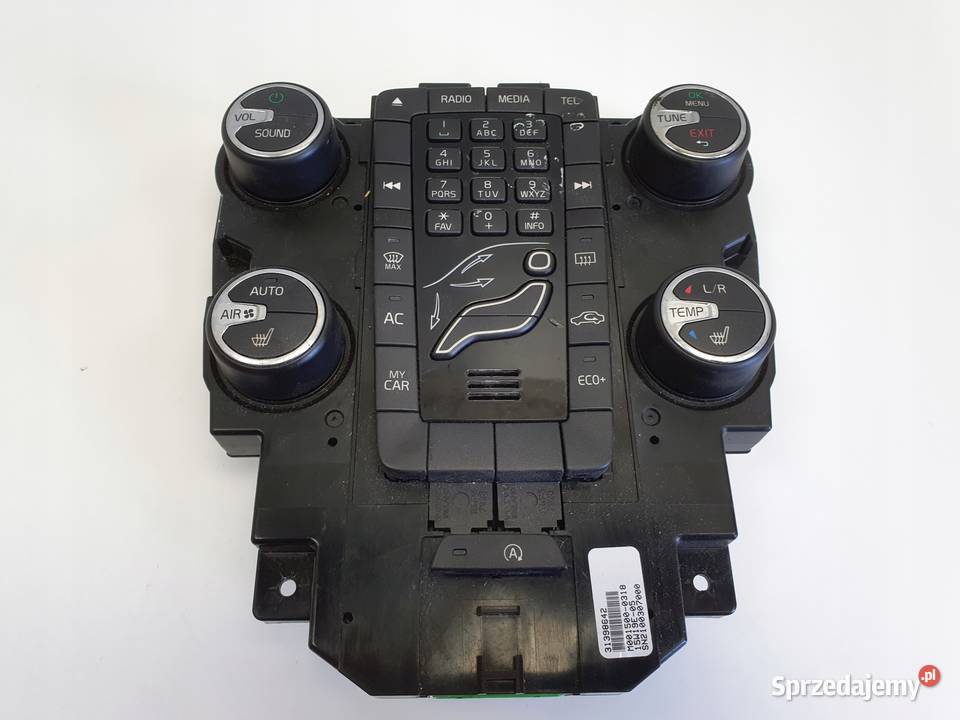 Volvo V40 II PANEL STEROWANIA NAWIEWEM Wyposażenie wnętrza Chełm sprzedam
