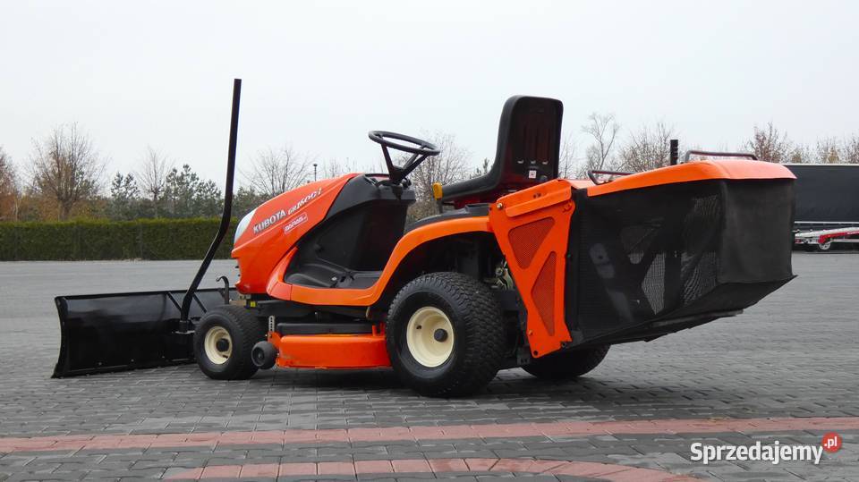 Traktor kosiarka KUBOTA GR1600 Diesel Pług Świnice Warckie