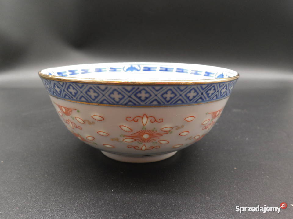 Chińska porcelanowa miseczka porcelana ryżowa Raszków