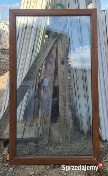 OKNA KacprzaK Witryna 80X136 FIX Używany PCV Siedlce