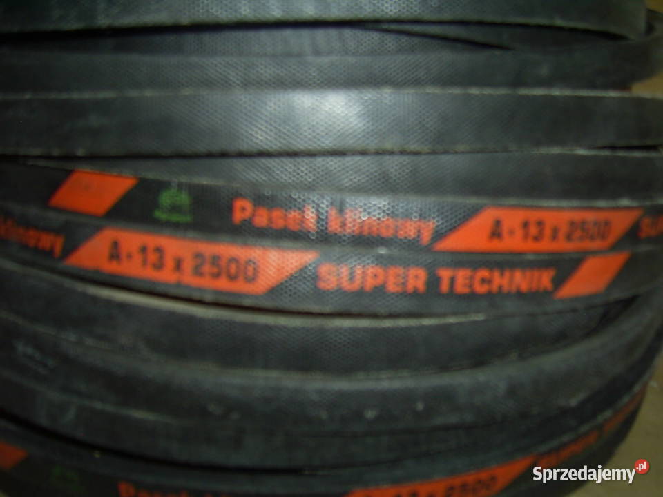paski klinowe Super Technik Maszyny rolnicze łódzkie Bratoszewice