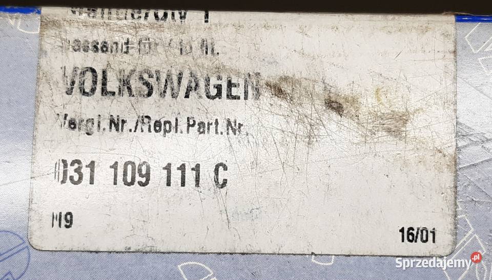 KOŁO WAŁKA ROZRZĄDU VW POLO II 86C 13 14 D sprzedam