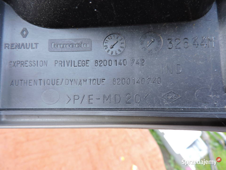 Osłona pod kierownicę Renault Scenic II 19 DCI śląskie sprzedam