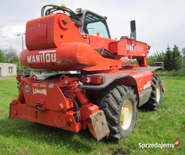Ładowarka teleskopowa Manitou MRT 1742 Rok produkcji 2003 dolnośląskie Wrocław