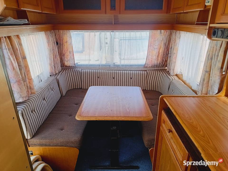 przyczepa kempingowa MOVER podgrzewacz gazowy Rok produkcji 1986 Kempingowe Międzybrodzie Bialskie