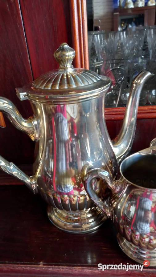 Komplet srebrzony Warszawa