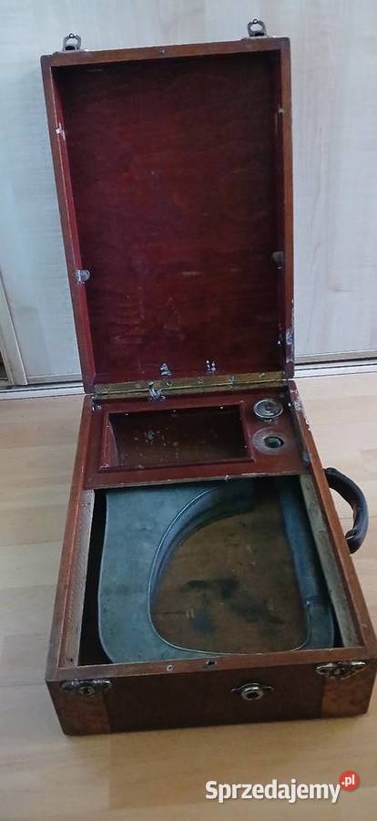 Stary gramofon patefon z lat 20 tych Kraków