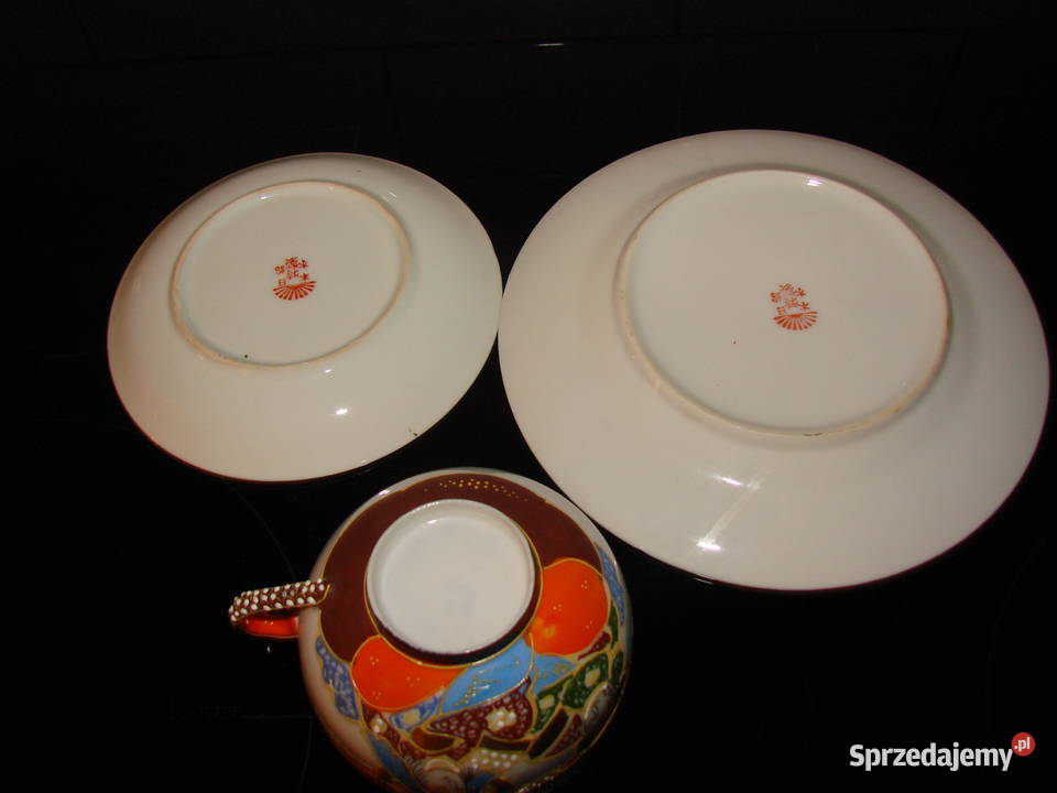 japońska porcelana Satsuma Pruszcz Gdański