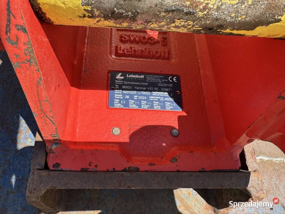 Koparka Yanmar Vio 55 2007r