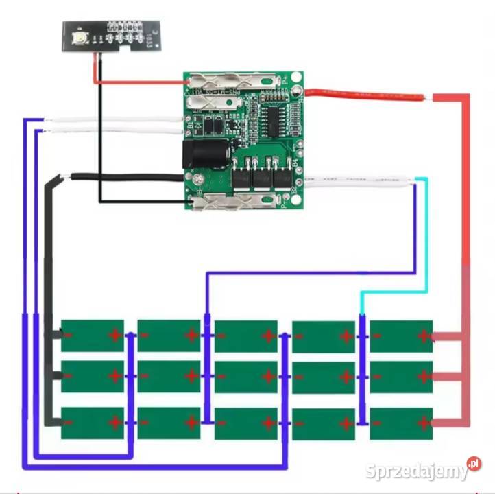 Obudowa Bateria Makita Akumulator 18V Box 5s3p z kujawsko-pomorskie Bydgoszcz