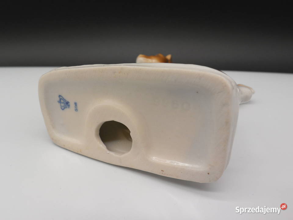 Porcelanowa figurka konia GDR Lippelsdorf Raszków