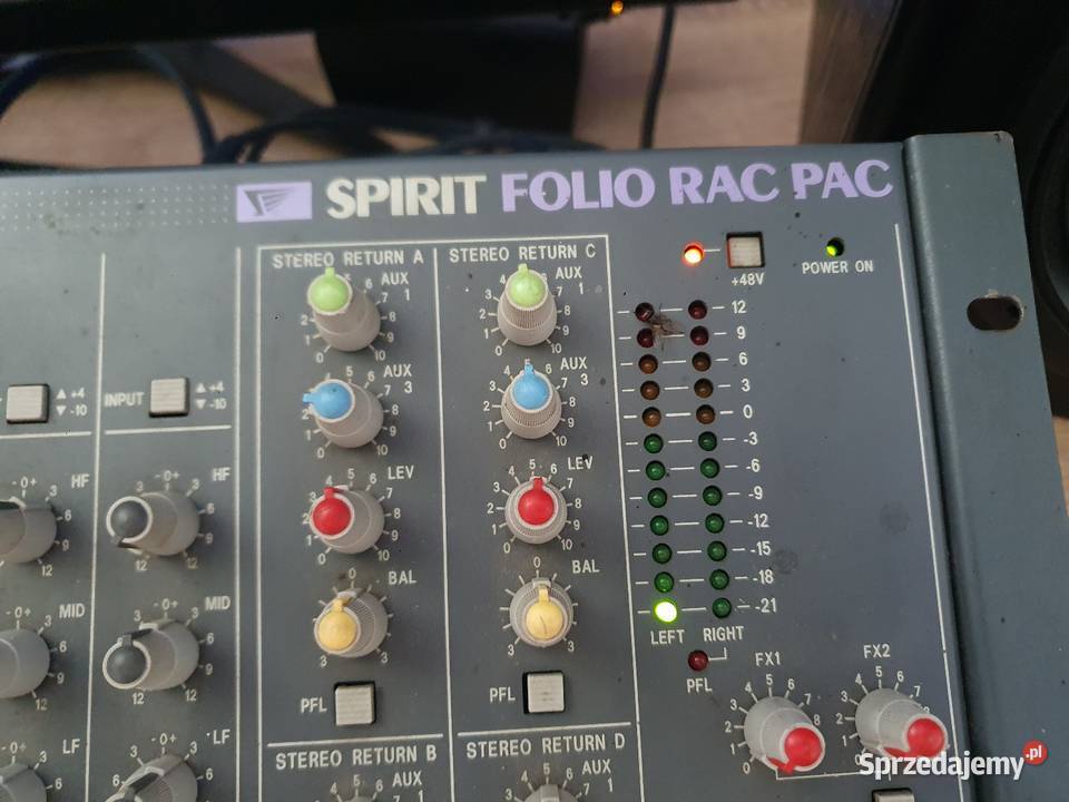 Mikser analogowy Soundcraft Spirit Folio Rac Pac Wągrowiec