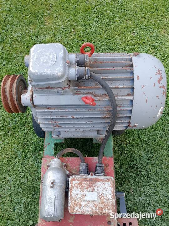 Silnik Elektryczny 75 kw 380v na wozku Jasło