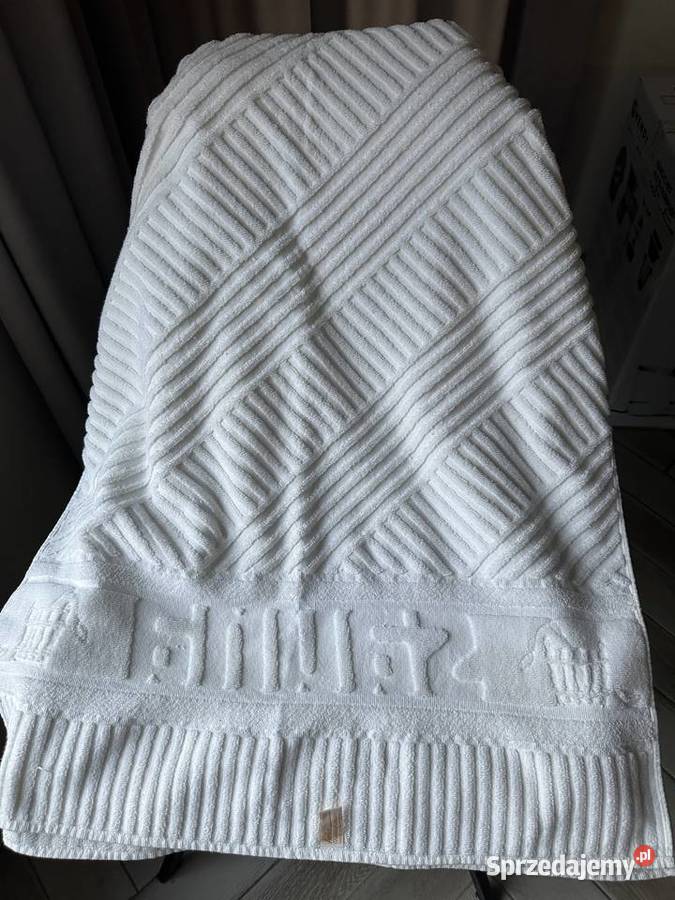 Ręcznik kąpielowy Sauna 70x165 biały Łódź