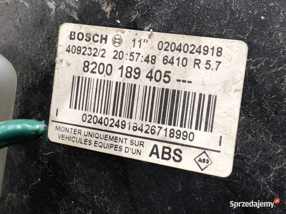 SERWO HAMULCOWE OPEL MOVANO A 8200189405 Bus 25