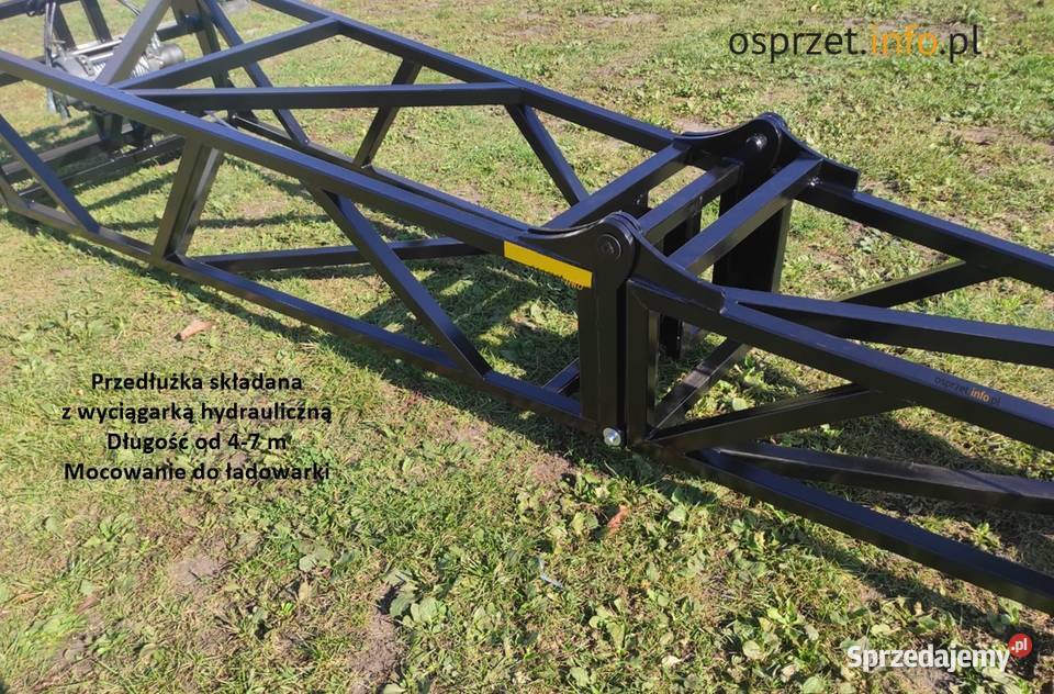 Przedłużka składana 47 m do ładowarki z Wrocław sprzedam