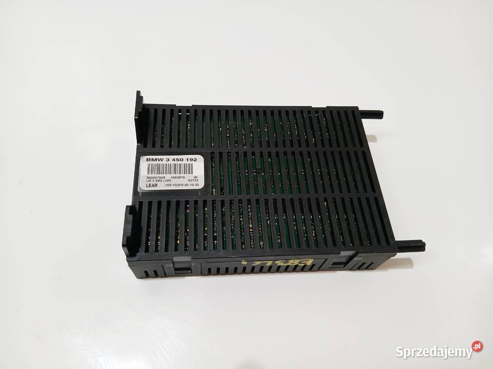 MODUŁ STEROWNIK ŚWIATEŁ BMW X3 E83 OE 3450192 Strzyżewice