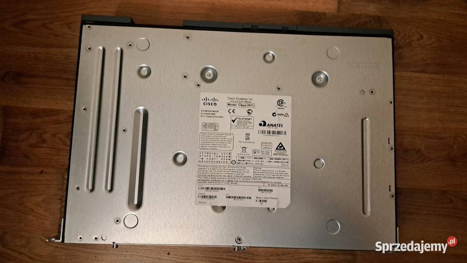 Router CISCO 2911 3 x 1 Gb Zielona Góra sprzedam