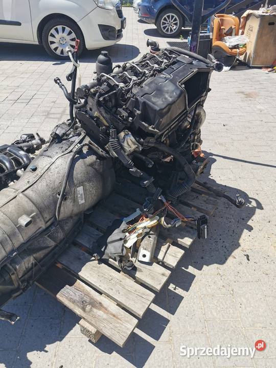 Silnik diesel BMW E60 z skrzynią biegów Chełmiec