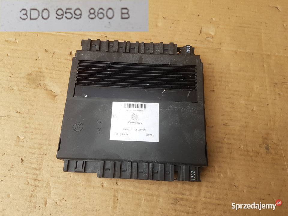 VW Phaeton moduł sterownik kanapy tylnej foteli Legnica