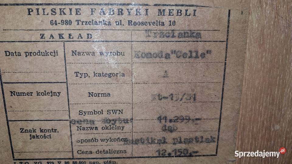 Sprzedam dwie komody Komody