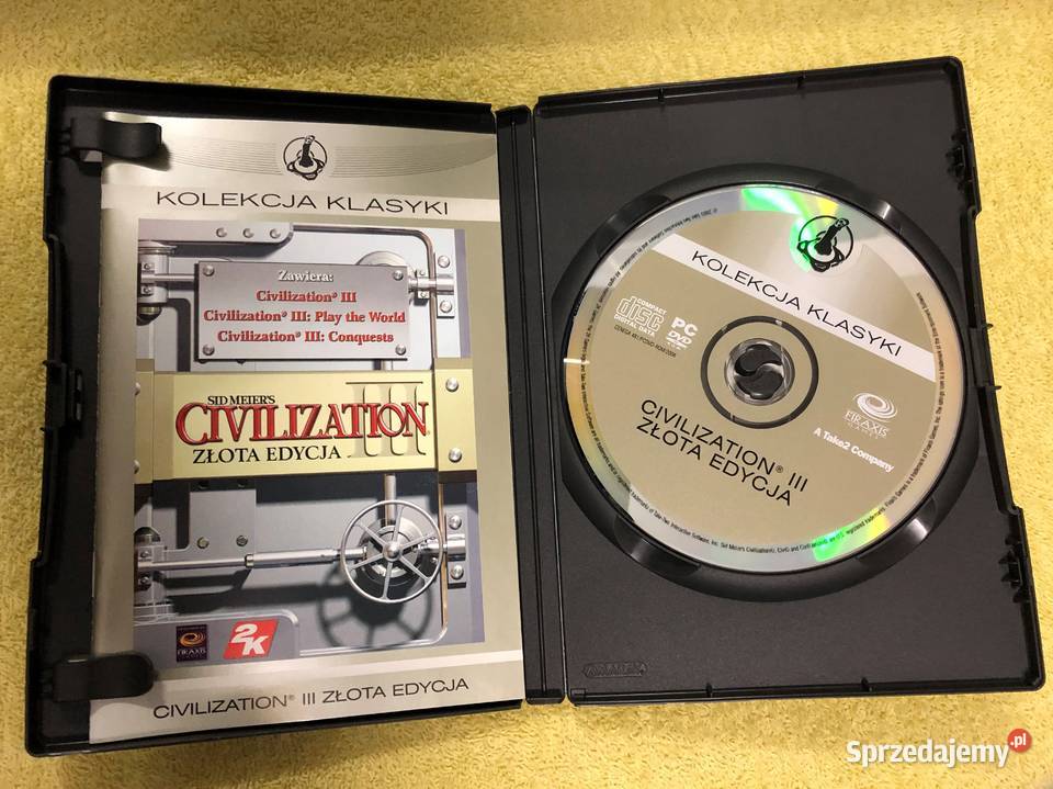 Civilization III złota edycja strategiczne śląskie Katowice