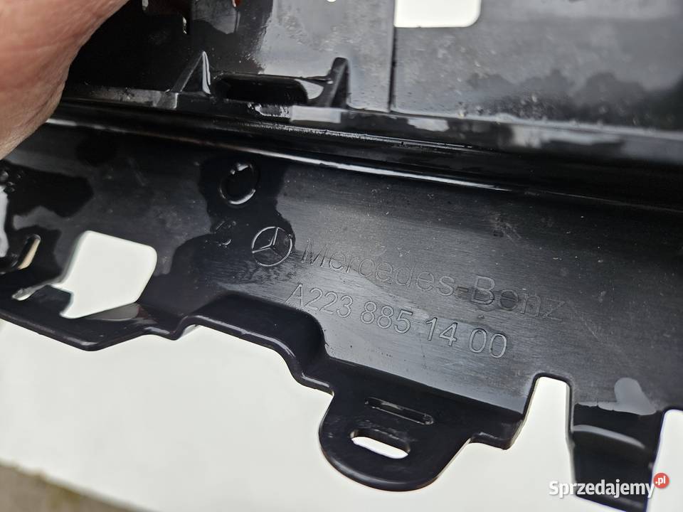 MERCEDES SKLASA W223 WSPORNIK MOCOWANIE ZDERZAKA Wzmocnienia, belki i wsporniki Międzychód sprzedam