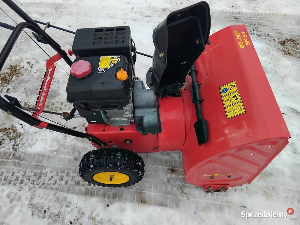 Odśnieżarka pług śnieżny Wolf Garten stan