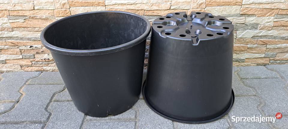 Doniczki produkcyjne 15 L WYSOKA mrozoodporne 32 Oświęcim