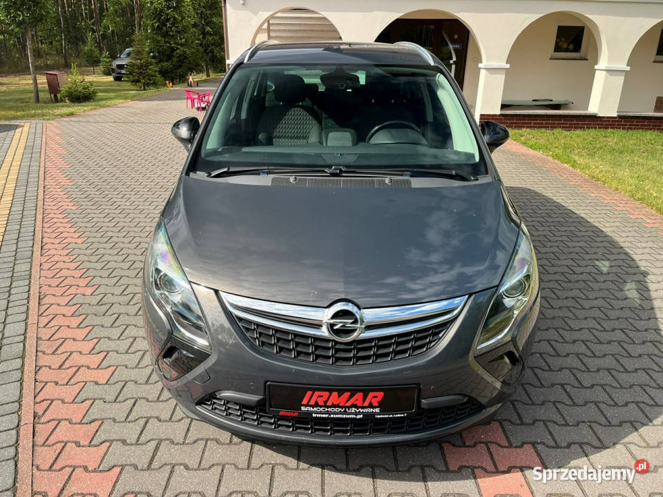 Opel Zafira 14 turbo 140 7 foteli Kamera cofania Lipówki